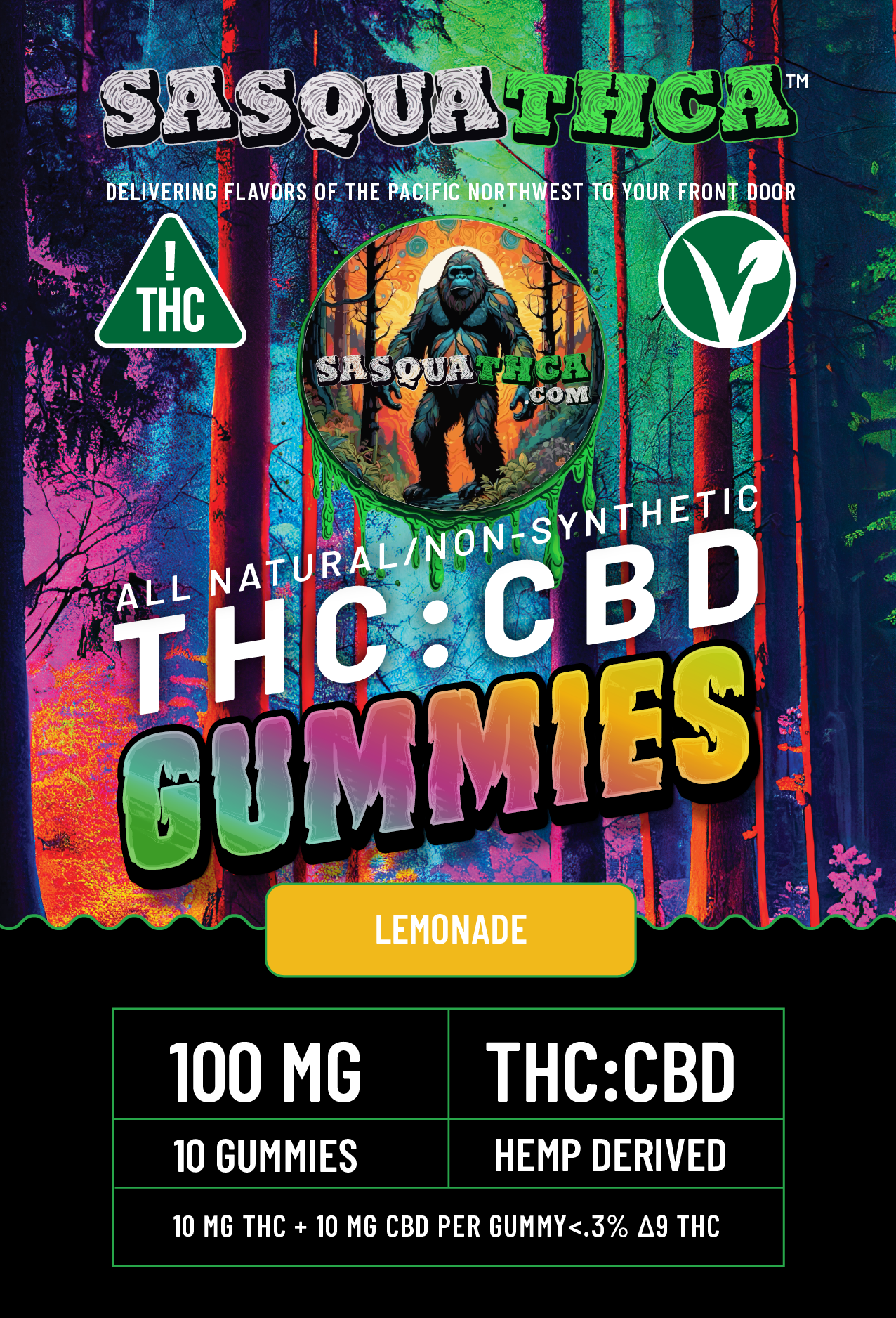 Lemonade Gummies 10CT Packs