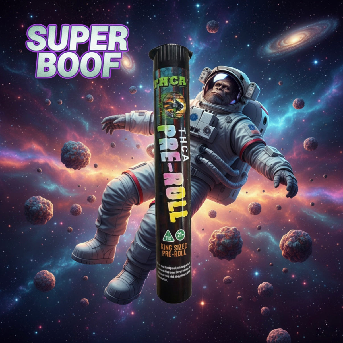 THCa King Size Pre-Roll - Super Boof