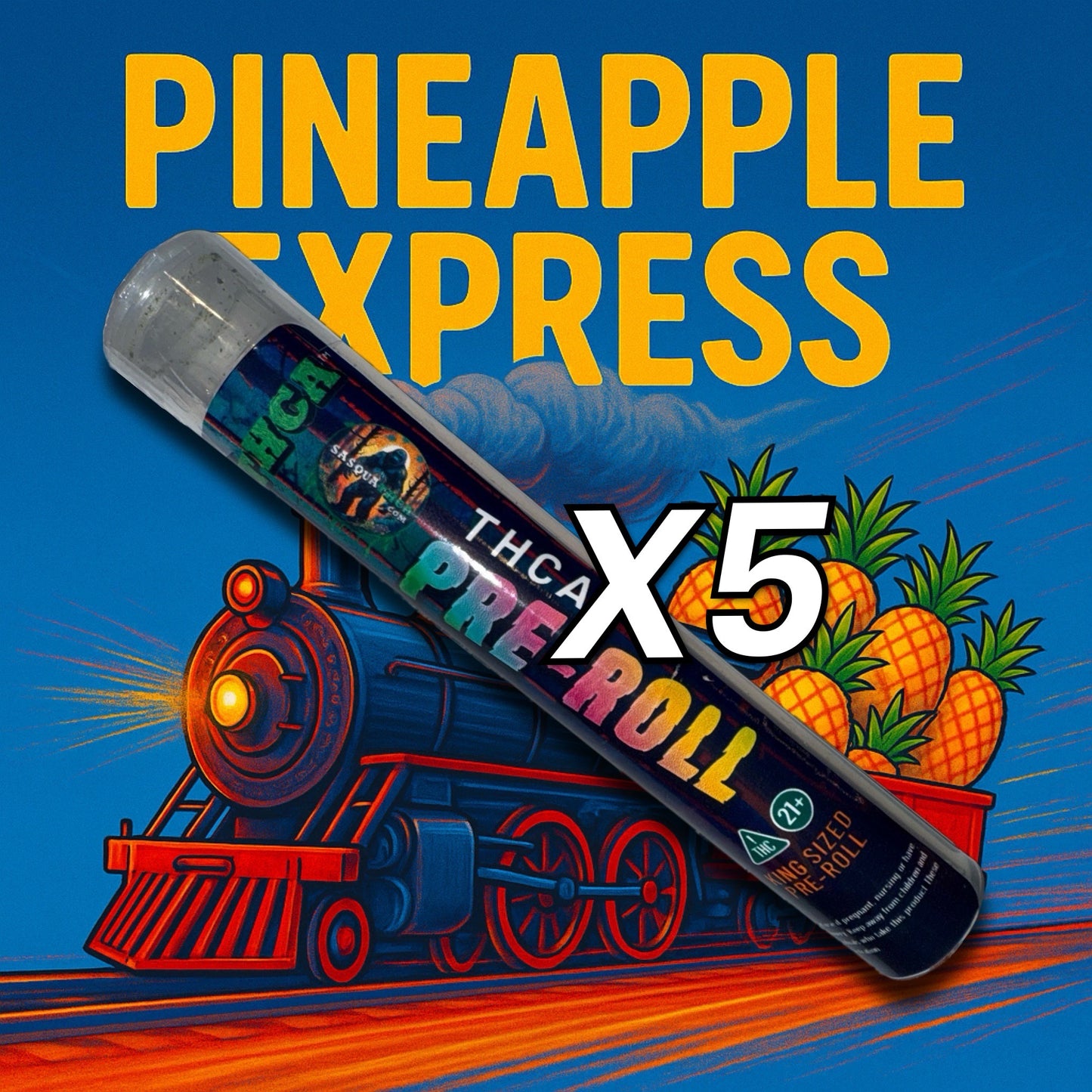 THCa King Size Pre-Roll - Pineapple Express