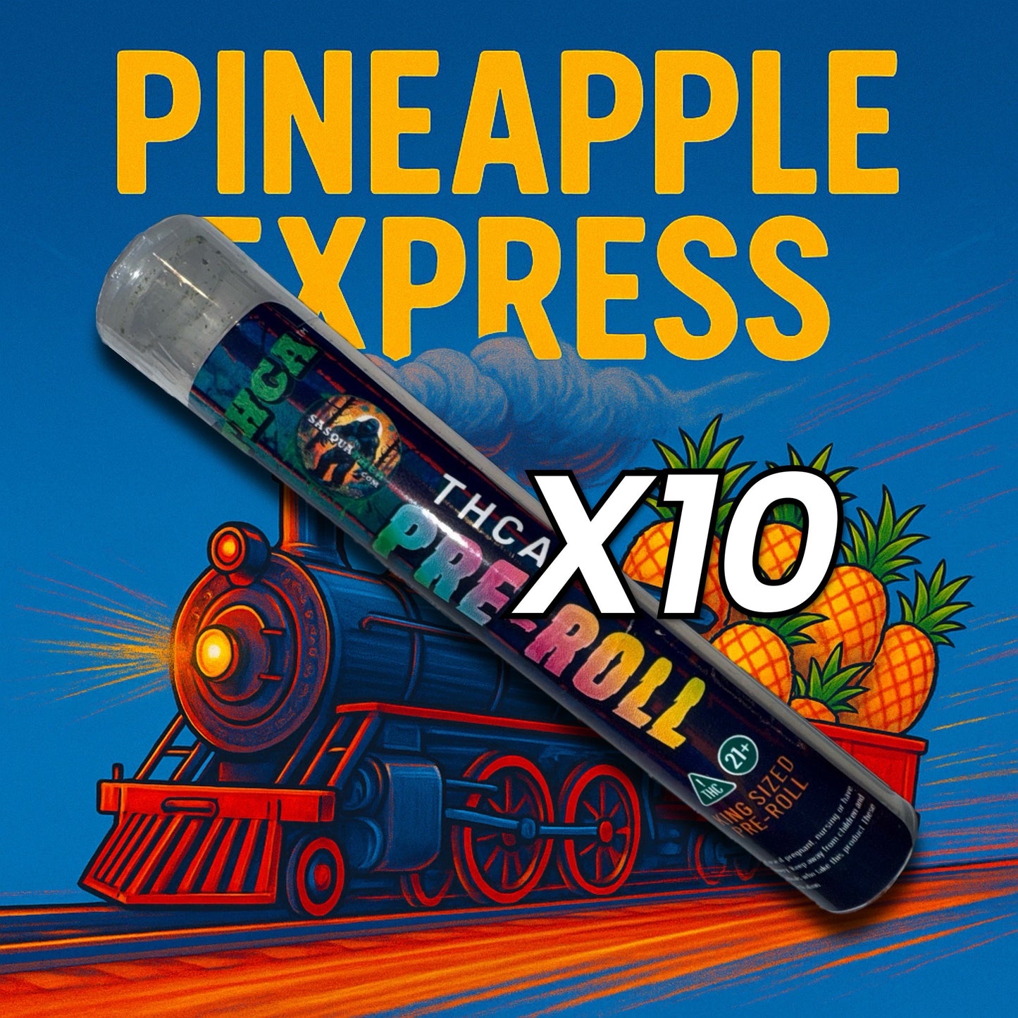 THCa King Size Pre-Roll - Pineapple Express