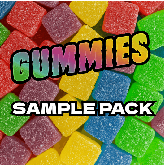 THC:CBD 100mg - 10 Pack Gummies - Sample Pack