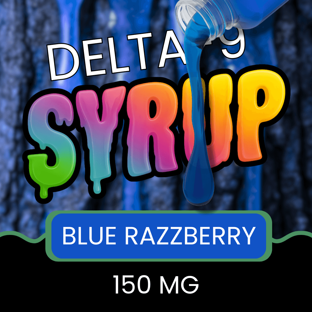 Delta‑9 syrup — Blue Razzberry 150MG