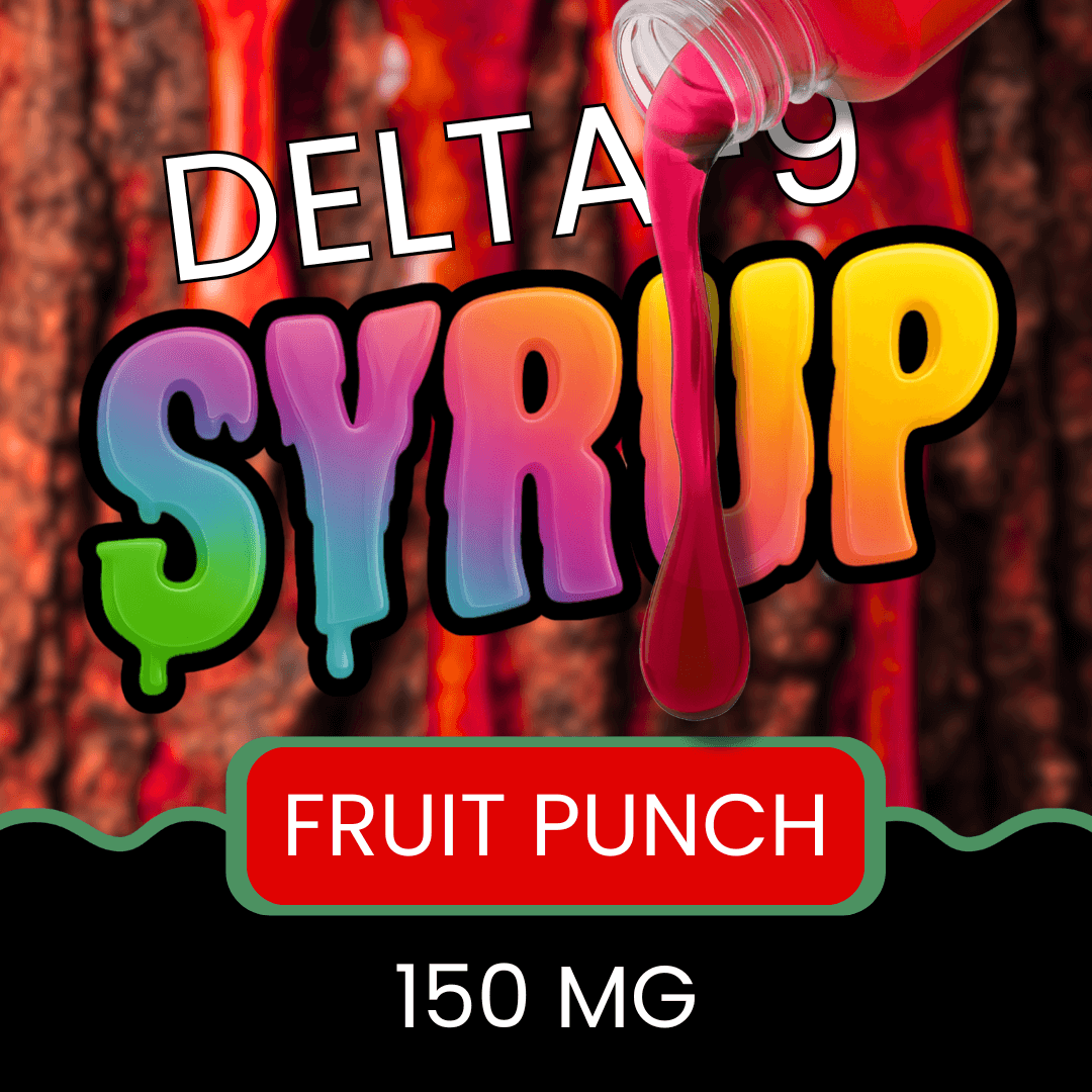 Delta‑9 syrup — Fruit Punch 150MG