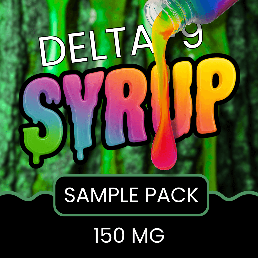 Delta‑9 syrup — sample pack 150MG