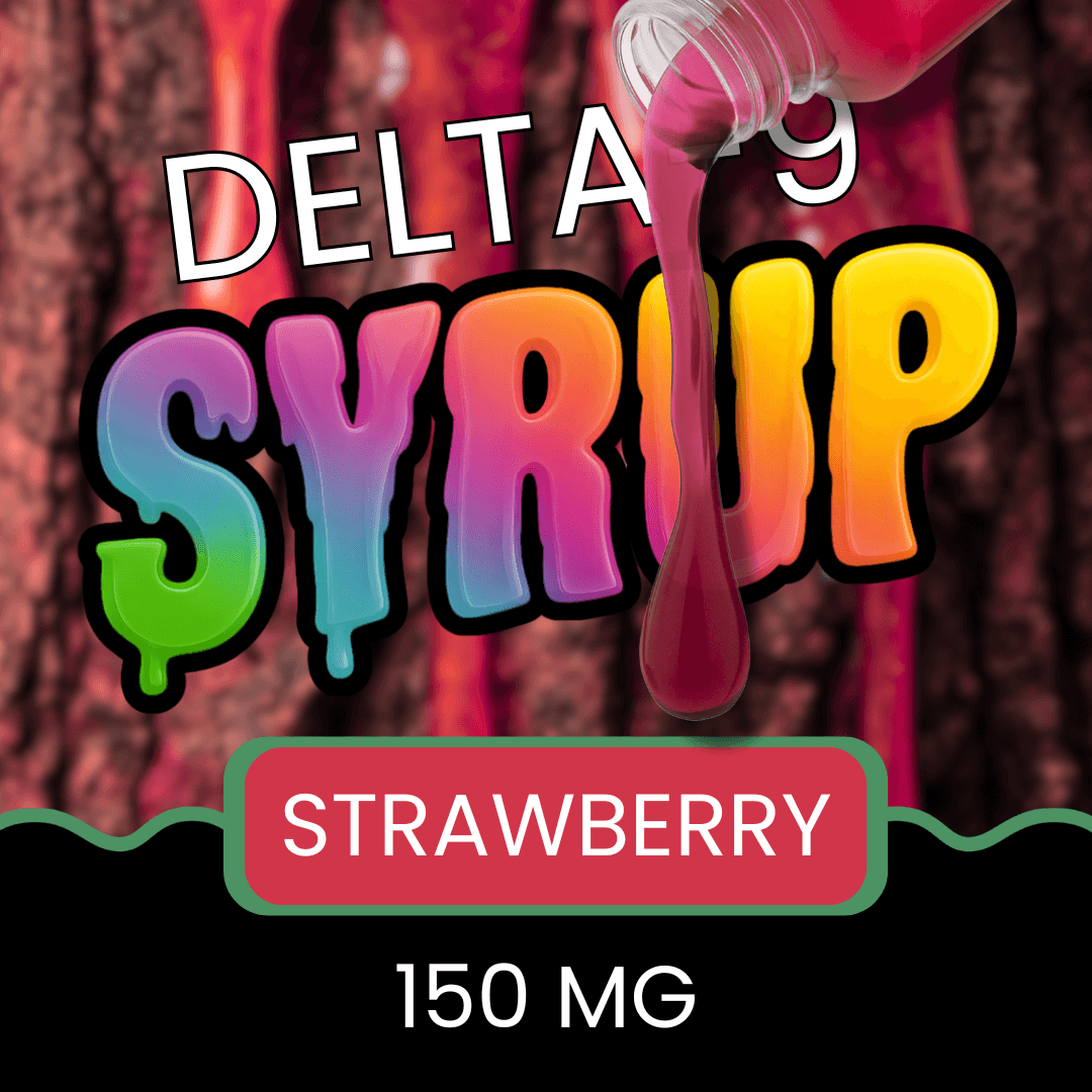 Delta‑9 syrup — Strawberry 50MG